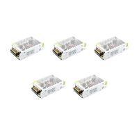 Bosiyrggrl 5X AC 110/220V 24VDC 3A 72W Transformateur D'Alimentation pour LED Flexible Bande Lampe
