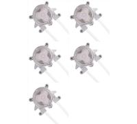 Bosiyrggrl 5X Micro-Pompe Péristaltique DC 6 V 9 V 12 V, Petite Mini-Pompe à Engrenages 500, Dosage D'Eau Liquide, Pressage Réversible