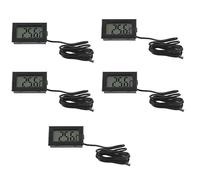 Bosiyrggrl 5X NOUVEAU Thermometre LCD Numerique Capteur de Sonde de Jauge de Temperature de Plage de -50 Celsius C A + 110 Celsius C