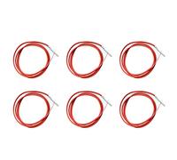 Bosiyrggrl 6X Capteur de Température PT1000 à 2 Fils, Thermistance Enduite de Gel de Silicone, Sonde de 1,5 Mètre, 45 mm x 5 mm -50-180 Centigrades RTD