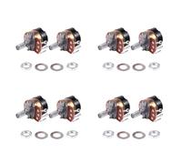 Bosiyrggrl 8Pcs 500K Ohm Potentiometres Lineaires Simples avec Commutateur Marche/Arret