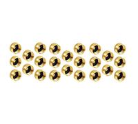Bosiyrggrl Bouchons de Bouteille de Propane en Laiton de 24 Pièces Adaptés à Toutes Les Cylindres Réservoir de Recharge de Gaz de 1LB Bouchon Protection Scellé pour Réchaud Extérieur