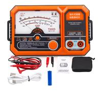 Bosiyrggrl T6005 Testeur D'Isolement Analogique Rechargeable par USB 500V T6005 Mégaohmmètre Appareil de Test