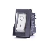 Bosiyrggrl YH02-A Interrupteur Électromagnétique de Protection Contre les Surcharges Étanche à 5 Broches pour Lave-Auto à Frein
