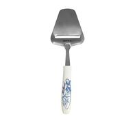 BOSKA 307070 Tranchette à Fromage, Acier Inoxydable, Argent/Bleu/Blanc, 22,5 x 7,5 x 1,5 cm
