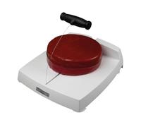 BOSKA Cheese Commander Pro+ Wire Slicer with Handle, Professional Cheese Slicer for Block Cheese Such as Gouda, Cheddar etc. Includes 6 Replacement Strands