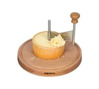 BOSKA Friseur à Fromage Amigo - Girolle à Fromage - Pour Girolle, Tête de Moine et Chocolat - Bois