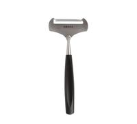 Boska Mandoline à fromage doux Milano+ / spécialement conçue pour les jeunes fromages/bois/acier inoxydable/noir / 180 x 75 x 15 mm