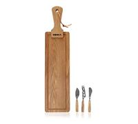 Boska Set à Fromage Friends/Plateau et couteaux de fromage/Pour chaque type de fromage/Préparer et présenter/Brun / 40 cm