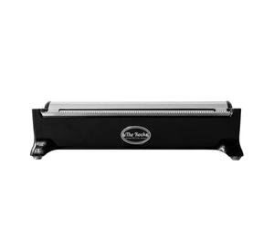 BOSKA 'The Rock' Noir - Distributeur de Film Alimentaire Professionnel - pour Papier Aluminium, Film fraîcheur et Film Micro-Ondes - Aluminium de Haute qualité - Collection 1896