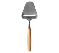 Boska Trancheuse à fromage Amigo/Trancheuse pour fromages affinés et affinés/Poignée ergonomique/Acier inoxydable/Bois de hêtre/Anti-adhésif grâce au traitement BSF/Également pour trancher