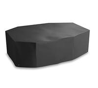 Bosmere Housse de table rectangulaire toutes saisons, 100 % imperméable, protection UV, tissu Oxford 600D robuste, L260 x L110 x H71 cm, A562C