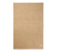 BOSS Drap de bain en coton avec logo brodé en contraste - Style EDGE Galaxy Bath sheet 100, BSHT-EDGE Beige ONESI