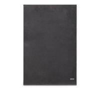 BOSS Drap de bain en coton avec logo brodé en contraste - Style EDGE Graphit Bath sheet 100, BSHT-EDGE Gris sombre ONESI