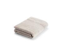 BOSS Drap de bain en coton beige de la mer Égée avec logo ton sur ton - Style LOFT GreigeN DB 100150, BSHT-1013453 Beige clair ONESI
