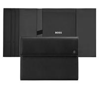 BOSS Ecritoire A4 Double B Black & Gun