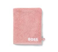 BOSS Gant de toilette en coton avec logo brodé en contraste - Style EDGE Galaxy Mitt 015, MITT-EDGE Rose clair ONESI