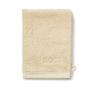 BOSS Gant de toilette en coton avec logo brodé - Style LOFT Camel GANT 015021, MITT-LOFT Beige ONESI