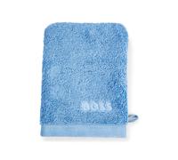 BOSS Gant de toilette en coton avec logo brodé - Style LOFT Rumba 015021, MITT-LOFT Bleu foncé ONESI