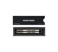 BOSS Lot de deux recharges d’encre noire pour stylo à bille - Style 2 ballpoint refill Softline black Medium, 58681657 Noir pcs.