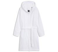 BOSS Peignoir en coton à longues fibres avec revers à logo - Style PLAIN IceNF PEIG S, KIM-PLAIN Blanc L