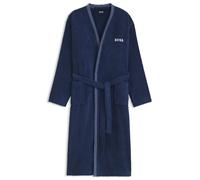 BOSS Peignoir en coton avec logo brodé - Style EDGE Galaxy Man bathrobe L, KIM-EDGE Bleu foncé M