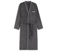 BOSS Peignoir en coton avec logo brodé - Style EDGE Galaxy Man bathrobe L, KIM-EDGE Gris sombre L
