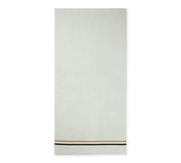 BOSS Serviette de bain en coton avec bordure à rayures emblématiques - Style BLINEA White Bath towel 070/140, BTOW-BLINEA Chaux ONESI