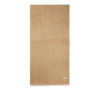 BOSS Serviette de bain en coton avec logo brodé en contraste - Style EDGE Blush Bath towel 070, BTOW-EDGE Beige ONESI