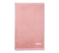 BOSS Serviette de toilette en coton avec logo brodé en contraste - Style EDGE Galaxy Guest towel 040, GUEST-EDGE Rose clair ONESI