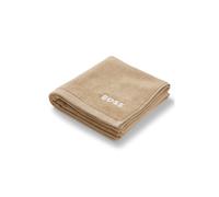 BOSS Serviette de toilette en coton avec logo brodé en contraste - Style EDGE Galaxy Handtowel 050, HTOW-EDGE Beige ONESI