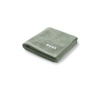 BOSS Serviette de toilette en coton avec logo brodé en contraste - Style EDGE Galaxy Handtowel 050, HTOW-EDGE Vert ONESI