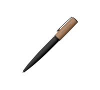 BOSS Stylo à bille à la texture mélangée avec capuchon camel logoté - Style Ballpoint pen Arche Iconic Camel, 58139211 Noir pcs.