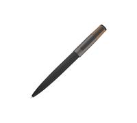 BOSS Stylo à bille brossé avec finition camel - Style Ballpoint pen Gear Balance, 58465135 Gris sombre pcs.