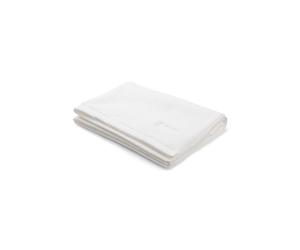 BOSS Tapis de bain en coton avec logo brodé contrastant - Style EDGE Blush Bath mat 050070, BMAT-EDGE Blanc ONESI