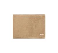 BOSS Tapis de bain en coton avec logo brodé contrastant - Style EDGE Galaxy Bath mat 050, BMAT-EDGE Beige ONESI