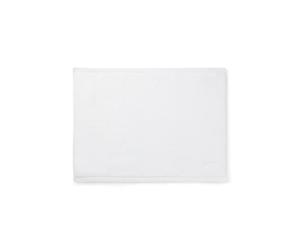 BOSS Tapis de bain en coton avec logo brodé contrastant - Style EDGE Galaxy Bath mat 050, BMAT-EDGE Blanc ONESI