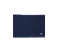BOSS Tapis de bain en coton avec logo brodé contrastant - Style EDGE Galaxy Bath mat 050, BMAT-EDGE Bleu foncé ONESI