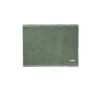 BOSS Tapis de bain en coton avec logo brodé contrastant - Style EDGE Galaxy Bath mat 050, BMAT-EDGE Vert ONESI