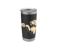 Bosse de poing Labradoodle Gobelet isotherme en acier inoxydable double paroi