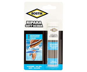Bostik 10911 Réparation sous l'eau, blanc, 56 g