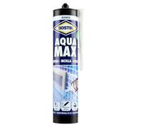 Bostik Aqua Max Blanc 425 gr cartouche, Colle de Montage et scellant permanent résistant à l'eau