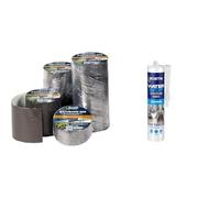 Bostik Batuband 650 - Bande d’Étanchéité Autocollante À Froid - Couverture, Façade, Vitrage & Membrane d'Étanchéité Waterstop - Jointe, Colle, Rebouche - Réparation de Fuites