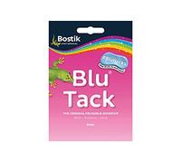 Bostik Blu-tack 801608 Lot de 12 adhésifs Non Toxiques Rose 55 g