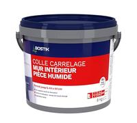 Colle carrelage - pâte - murs et plans de travail - 3 kg BOSTIK