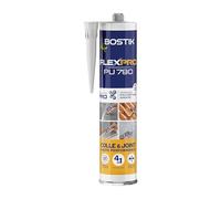 Bostik Colle Flexpro PU 790 Blanc - Mastic Colle et Jointe Multi-Usages - Tous Matériaux - Intérieur/Extérieur et Milieux Humides - Formule Polyuréthane Haute Performance - 300 ml