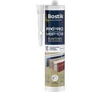 Bostik FIX&PRO MSP 109 Blanc - Mastic Colle de Fixation Plinthes - Tous Matériaux - Prise Immédiate - Intérieur/Extérieur - MS Polymère - 290 ml