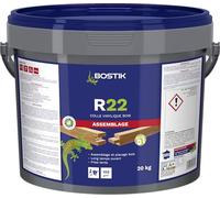 Bostik Colle Vinylique Bois R22 - Prise Lente - Colle d'Assemblage et de Placage du Bois - D1 Menuiseries Intérieures - Meubles - Blanc - Seau de 20 kg