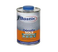 Bostik – Décapant colle – Sols PVC/moquette – Dissout colle et peinture – Bidon 1 L