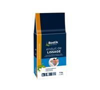 Bostik Enduit de lissage poudre Multi-matériaux – Lisse jusqu'à 2 mm, Facile à poncer – 5 kg Blanc